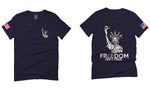 Front and Back Freedom Isn't Free Grunt 2nd Amendment Ammendment Guns Second For men T Shirt