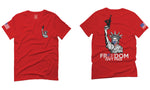 Front and Back Freedom Isn't Free Grunt 2nd Amendment Ammendment Guns Second For men T Shirt