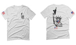Front and Back Freedom Isn't Free Grunt 2nd Amendment Ammendment Guns Second For men T Shirt