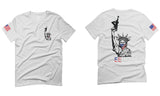 Front and Back Freedom Isn't Free Grunt 2nd Amendment Ammendment Guns Second For men T Shirt