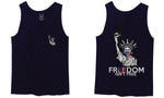 Front and Back Freedom Isn't Free Grunt 2nd Amendment Ammendment Guns Second men's Tank Top