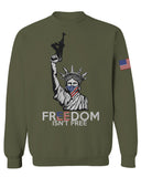 Freedom Isn't Free Grunt 2nd Amendment Ammendment Guns Second men's Crewneck Sweatshirt