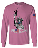 Freedom Isn't Free Grunt 2nd Amendment Ammendment Guns Second mens Long sleeve t shirt