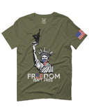 Freedom Isn't Free Grunt 2nd Amendment Ammendment Guns Second For men T Shirt