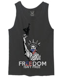 Freedom Isn't Free Grunt 2nd Amendment Ammendment Guns Second men's Tank Top