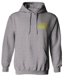 Yellow American Flag United States of America USA Military Sweatshirt Hoodie