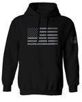 Gray America USA Patriotic American United States Vintage Flag Sweatshirt Hoodie