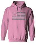 Gray America USA Patriotic American United States Vintage Flag Sweatshirt Hoodie