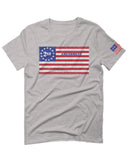VICES AND VIRTUESS 2nd Amendment 1776 George Washington Flag American USA Guns Control For men T Shirt