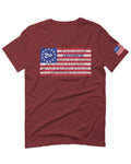 VICES AND VIRTUESS 2nd Amendment 1776 George Washington Flag American USA Guns Control For men T Shirt