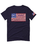 VICES AND VIRTUESS 2nd Amendment 1776 George Washington Flag American USA Guns Control For men T Shirt