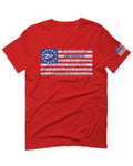VICES AND VIRTUESS 2nd Amendment 1776 George Washington Flag American USA Guns Control For men T Shirt