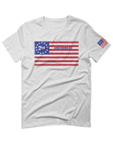 VICES AND VIRTUESS 2nd Amendment 1776 George Washington Flag American USA Guns Control For men T Shirt