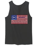 VICES AND VIRTUESS 2nd Amendment 1776 George Washington Flag American USA Guns Control men's Tank Top