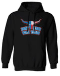 VICES AND VIRTUESS Texas State Flag Don't Mess with Texas Bull Lone Star Sweatshirt Hoodie
