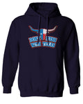 VICES AND VIRTUESS Texas State Flag Don't Mess with Texas Bull Lone Star Sweatshirt Hoodie