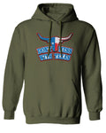 VICES AND VIRTUESS Texas State Flag Don't Mess with Texas Bull Lone Star Sweatshirt Hoodie