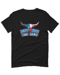 VICES AND VIRTUESS Texas State Flag Don't Mess with Texas Bull Lone Star For men T Shirt