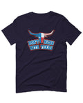 VICES AND VIRTUESS Texas State Flag Don't Mess with Texas Bull Lone Star For men T Shirt