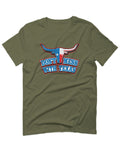 VICES AND VIRTUESS Texas State Flag Don't Mess with Texas Bull Lone Star For men T Shirt