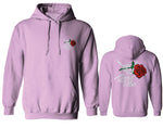 Good Vibe Flowers Bones Hand Shaka Cool Vintage Hipster Sweatshirt Hoodie