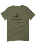 AR 15 Come and Take It Greek Molon Labe Spartan Guns For men T Shirt