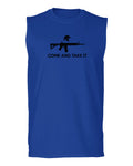 AR 15 Come and Take It Greek Molon Labe Spartan Guns men Muscle Tank Top sleeveless t shirt