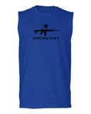 AR 15 Come and Take It Greek Molon Labe Spartan Guns men Muscle Tank Top sleeveless t shirt