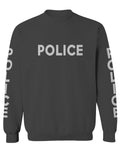 VICES AND VIRTUES Police Officer Costume Support Blue Lives men's Crewneck Sweatshirt