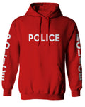 VICES AND VIRTUES Police Officer Costume Support Blue Lives Sweatshirt Hoodie
