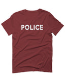 VICES AND VIRTUES Police Officer Costume Support Blue Lives For men T Shirt