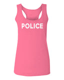 VICES AND VIRTUES Police Officer Costume Support Blue Lives  women's Tank Top sleeveless Racerback