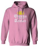 The Best Birthday Gift Queens are Born in October Sweatshirt Hoodie