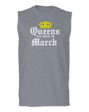 The Best Birthday Gift Queens are Born in March men Muscle Tank Top sleeveless t shirt