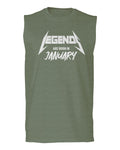 The Best Birthday Gift Legends are Born in January men Muscle Tank Top sleeveless t shirt