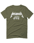 The Best Birthday Gift Legends are Born in April For men T Shirt
