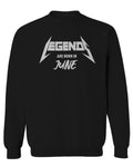 The Best Birthday Gift Legends are Born in June men's Crewneck Sweatshirt
