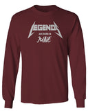 The Best Birthday Gift Legends are Born in June mens Long sleeve t shirt
