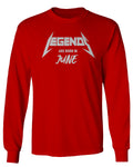 The Best Birthday Gift Legends are Born in June mens Long sleeve t shirt