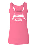 The Best Birthday Gift Legends are Born in August  women's Tank Top sleeveless Racerback