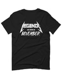 The Best Birthday Gift Legends are Born in November For men T Shirt