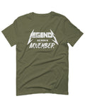 The Best Birthday Gift Legends are Born in November For men T Shirt