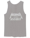 The Best Birthday Gift Legends are Born in November men's Tank Top