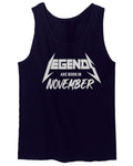 The Best Birthday Gift Legends are Born in November men's Tank Top