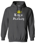 The Best Birthday Gift Kings are Born in February Sweatshirt Hoodie