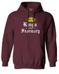The Best Birthday Gift Kings are Born in February Sweatshirt Hoodie