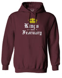 The Best Birthday Gift Kings are Born in February Sweatshirt Hoodie