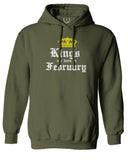 The Best Birthday Gift Kings are Born in February Sweatshirt Hoodie