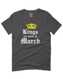 The Best Birthday Gift Kings are Born in March For men T Shirt