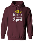 The Best Birthday Gift Kings are Born in April Sweatshirt Hoodie
